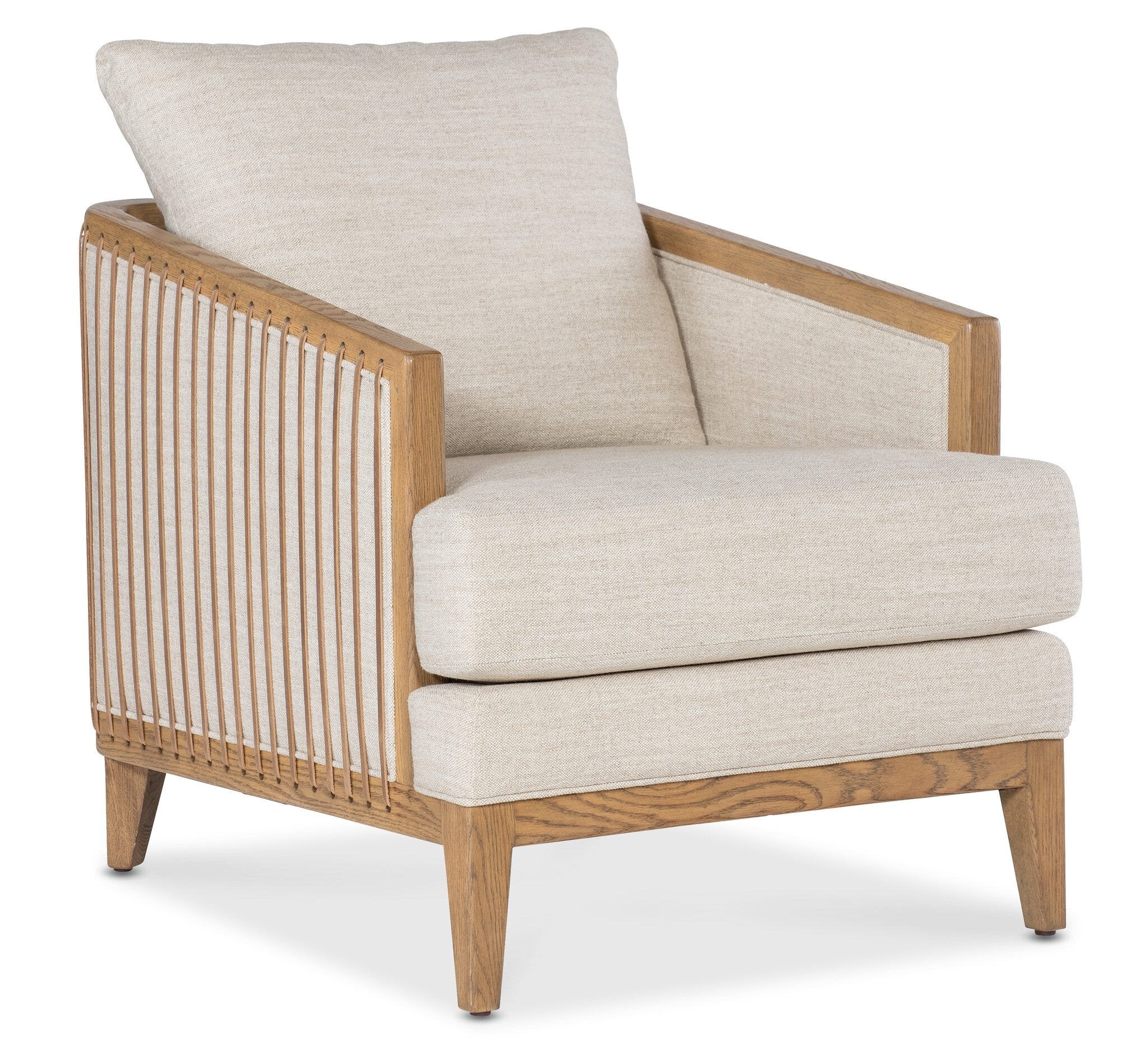Poltrona fissa - Misure 27.75"L x 36"P x 35.25"A Seduta: 23"L x 22"P x 18.25"A Materiale: 70% poliestere, 20% viscosa, 10% lino