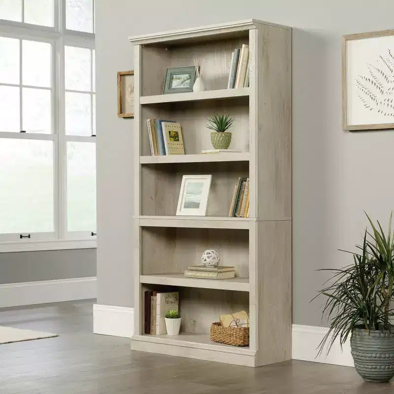 Libreria a 5 ripiani, Noce Antico, Montaggio individuale