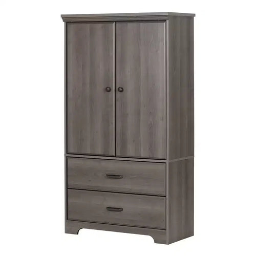 Versa 2 Door Armoire with Drawers - South Shore