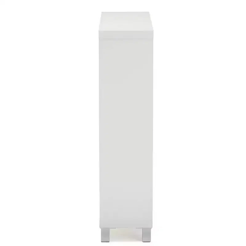 Scarpiera moderna a 2 cassetti Simms - Baxton Studio