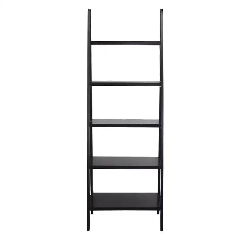 Libreria a scaletta a 5 ripiani da 72", espresso/marrone, 1 persona