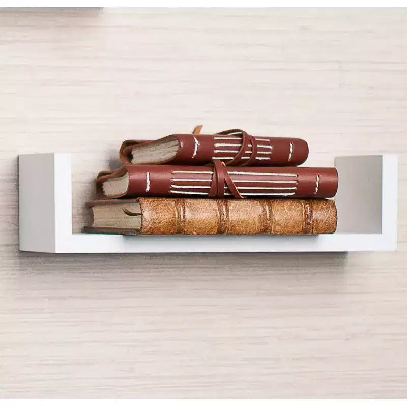 Set di 3 mensole a muro – Nero / Grigio / Espresso / Bianco, modulare, singola