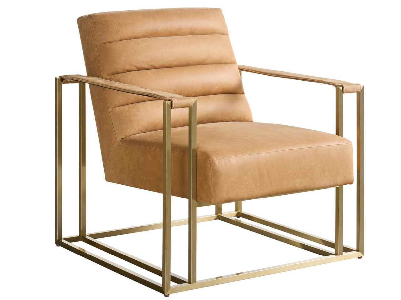 Poltrona di design - La base in metallo con struttura a giorno aggiunge un tocco arioso e architettonico, rendendola un'elegante aggiunta a salotti, uffici, camere da letto e