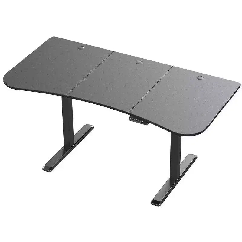 Monoprice Telaio Scrivania Alzata Regolabile in Altezza, da Seduti a in Piedi - Nero con Motore Elettrico Singolo, Compatibile con Piani da 99 cm-160 cm di Larghezza