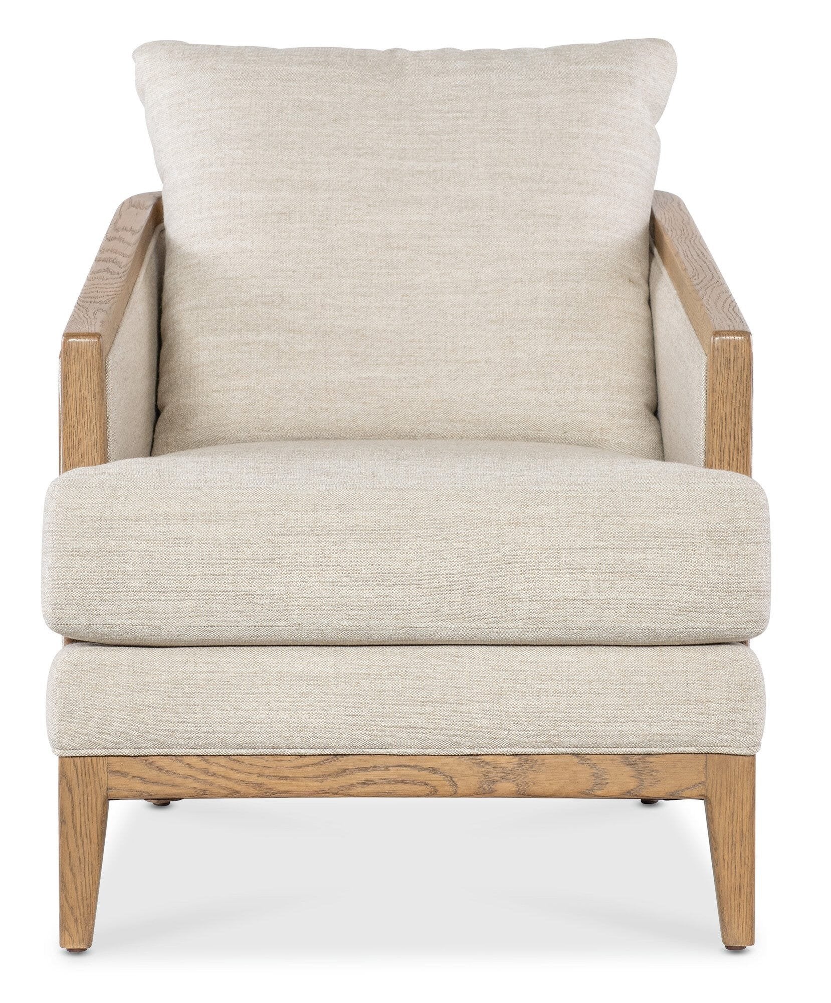 Poltrona fissa - Misure 27.75"L x 36"P x 35.25"A Seduta: 23"L x 22"P x 18.25"A Materiale: 70% poliestere, 20% viscosa, 10% lino