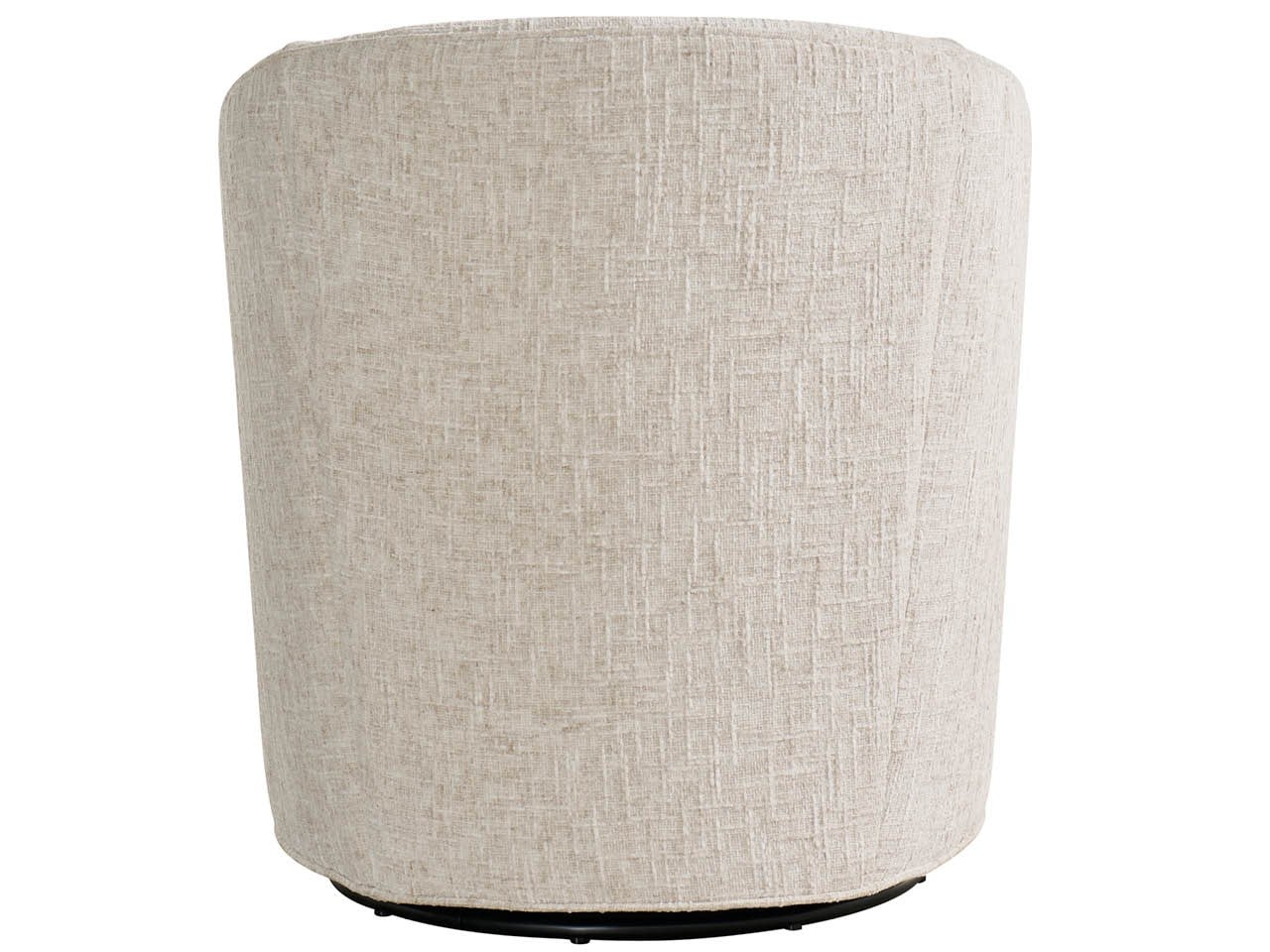 Poltrona Girevole - Misure 73,7 cm L x 76,2 cm P x 78,7 cm A Altezza seduta: 53,3 cm Altezza braccioli: 63,5 cm Tessuto: Rani Arctic - Semplice, sofisticato e infinitamente versatile, questo