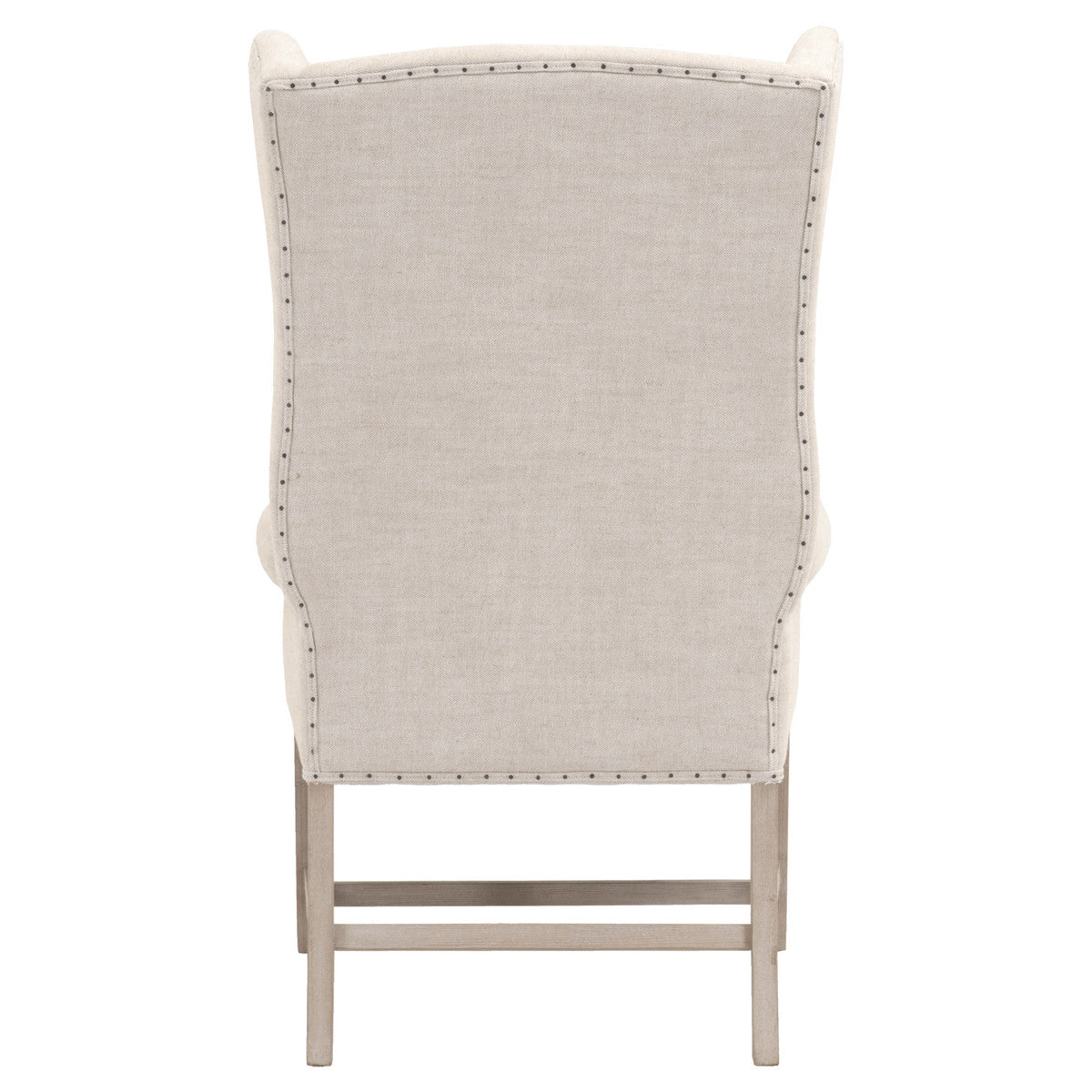 Poltrona - Dimensioni 73,66 cm L x 73,66 cm P x 121,92 cm A. La seduta misura 48,26 cm L x 48,26 cm P x 49,53 cm A (11,43 cm L x 63,5 cm A). Lo schienale misura 71,12 cm L x 73,66 cm A (gamba 33,02 cm A). Materiali: Legno massello di frassino,