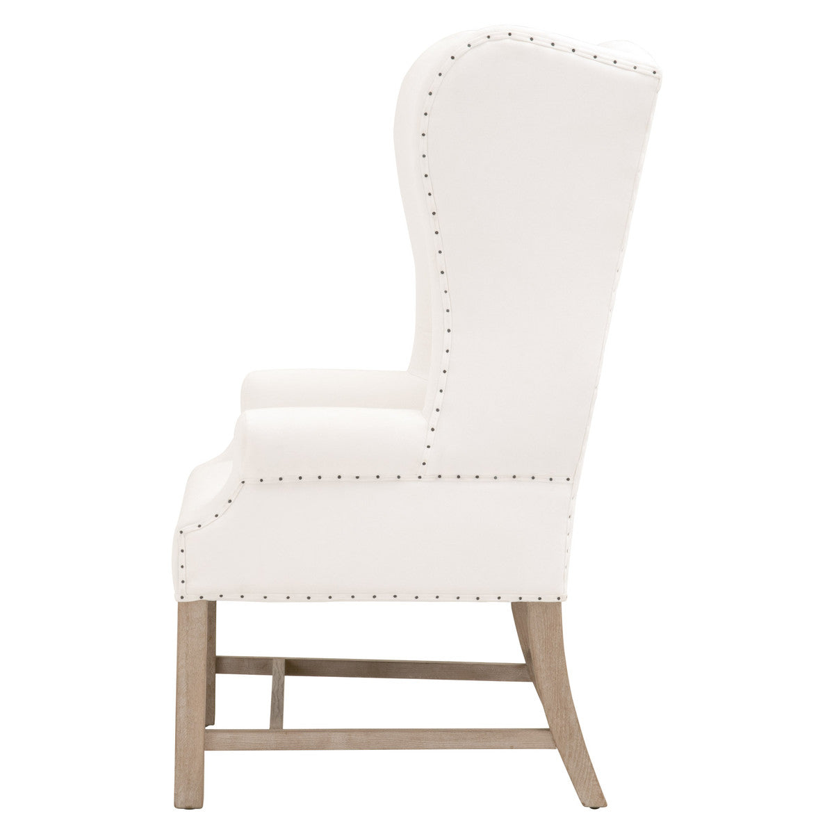 Poltrona - Misure 73,66 cm L x 73,66 cm P x 121,92 cm A. Seduta: 48,26 cm L x 48,26 cm P x 49,53 cm A (11,43 cm L x 63,5 cm A). Schienale: 71,12 cm L x 73,66 cm A (gamba 33,02 cm A). Materiali: Legno massello di frassino,