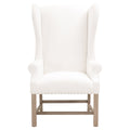 Poltrona - Misure 73,66 cm L x 73,66 cm P x 121,92 cm A. Seduta: 48,26 cm L x 48,26 cm P x 49,53 cm A (11,43 cm L x 63,5 cm A). Schienale: 71,12 cm L x 73,66 cm A (gamba 33,02 cm A). Materiali: Legno massello di frassino,