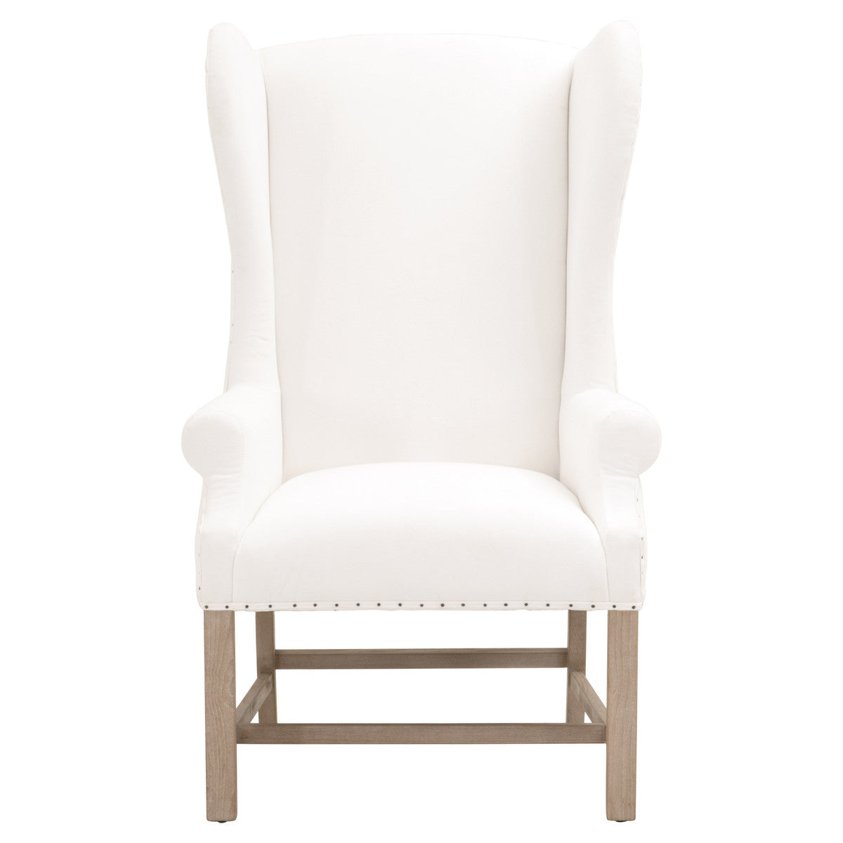 Poltrona - Misure 73,66 cm L x 73,66 cm P x 121,92 cm A. Seduta: 48,26 cm L x 48,26 cm P x 49,53 cm A (11,43 cm L x 63,5 cm A). Schienale: 71,12 cm L x 73,66 cm A (gamba 33,02 cm A). Materiali: Legno massello di frassino,