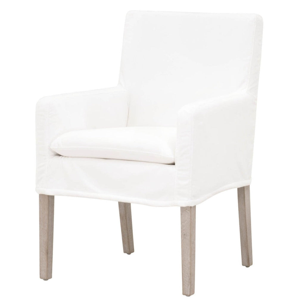 Poltrona con rivestimento sfoderabile - Dimensioni 61 cm L x 61 cm P x 86 cm H - La , caratterizzata da una solida struttura in legno di quercia e da un , è perfetta come sedia da scrivania, come poltrona singola o per qualsiasi