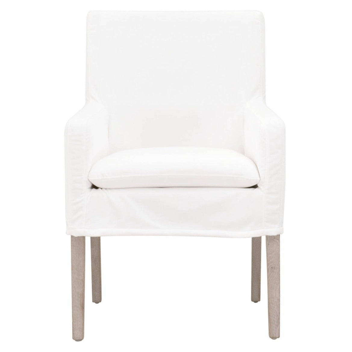 Poltrona con rivestimento sfoderabile - Dimensioni 61 cm L x 61 cm P x 86 cm H - La , caratterizzata da una solida struttura in legno di quercia e da un , è perfetta come sedia da scrivania, come poltrona singola o per qualsiasi