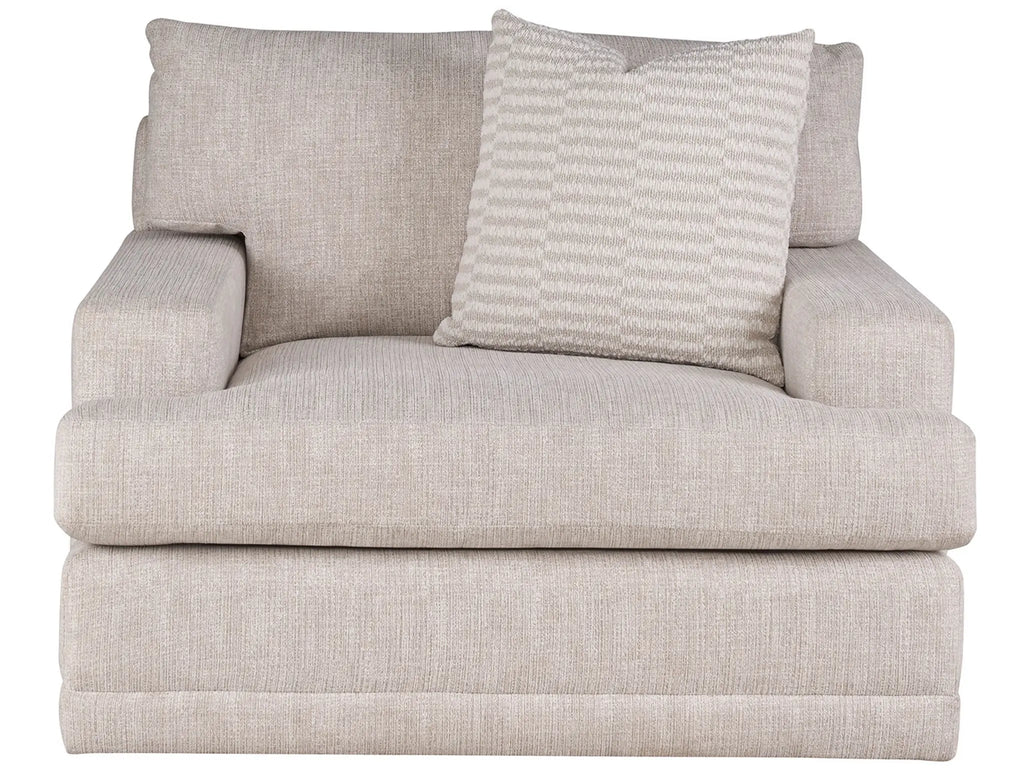 Poltrona Girevole - È oversize, super accogliente e ha quell'aspetto rilassato ma raffinato che si adatta splendidamente a qualsiasi spazio. - Misura 122 cm L x 117 cm P x 91 cm A Materi