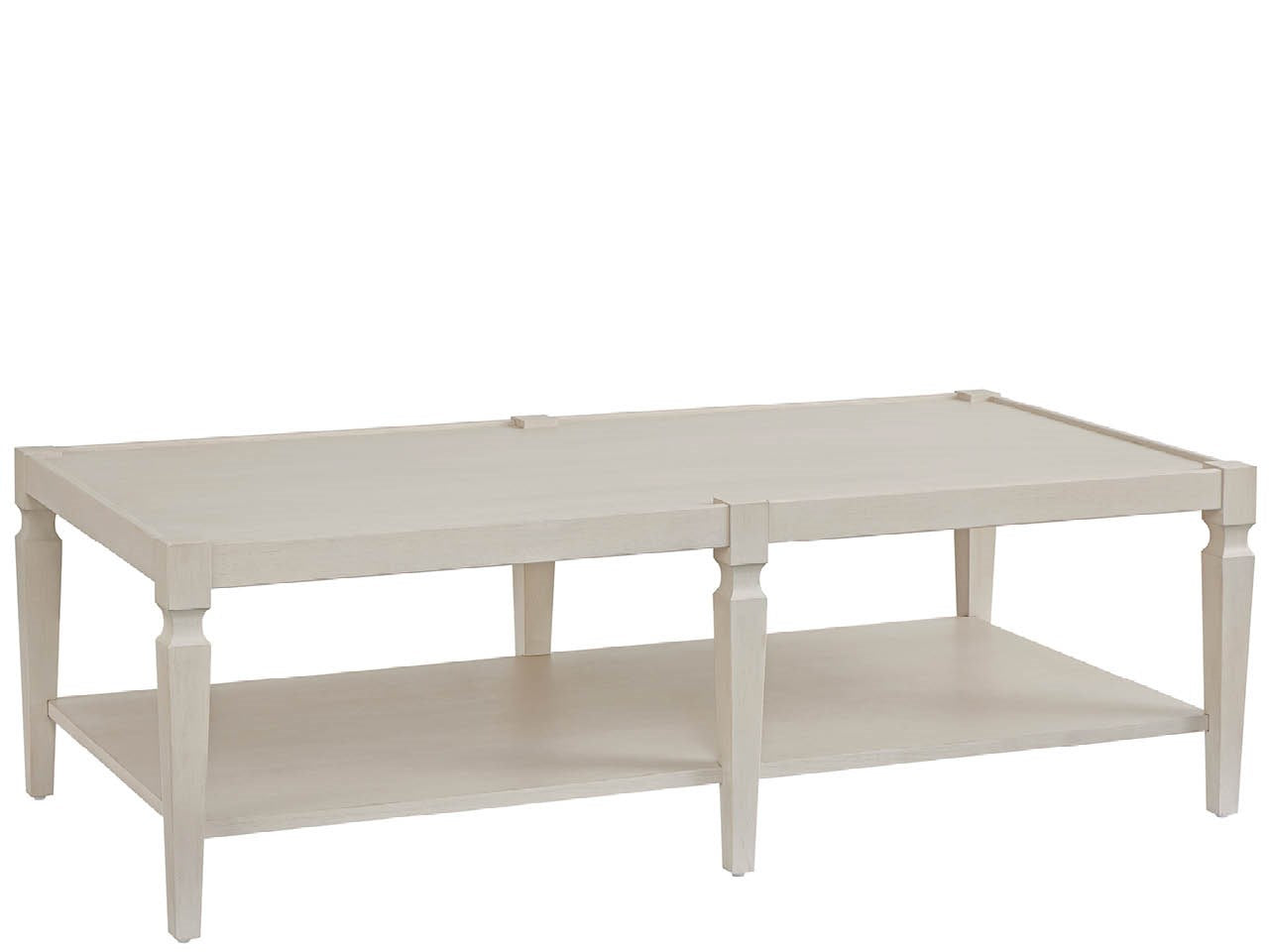 Tavolino da salotto - La finitura delicata e le proporzioni eleganti lo rendono un elemento sofisticato e versatile per qualsiasi soggiorno. Misure 56"L x 28"P x